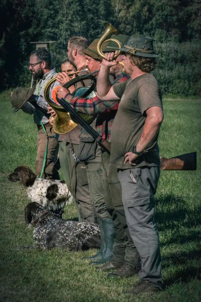 Myslivci na lovu