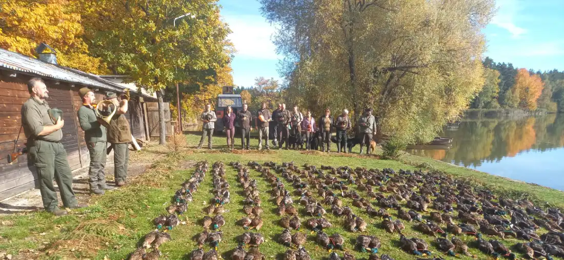 Myslivci na lovu